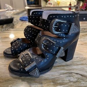 FreeBird buckle heels